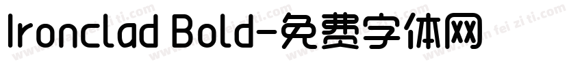 Ironclad Bold字体转换